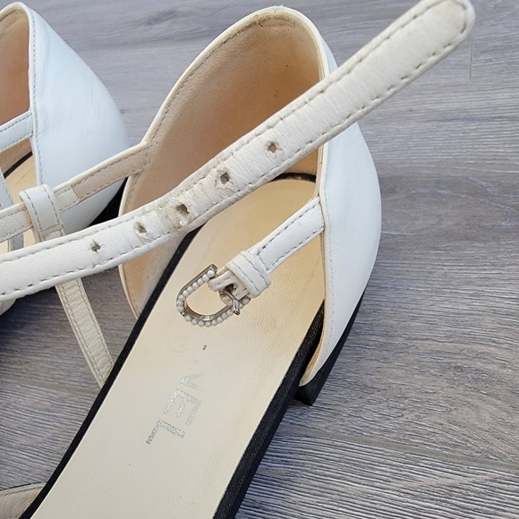 Chanel Rome 2016 pearl pointed toe ballet flats 40 - Picture 9 of 16